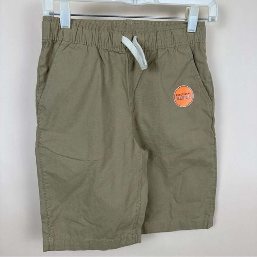 Children’s Place Boy’s Shorts, Tan, Flexible Drawstring, Size 12